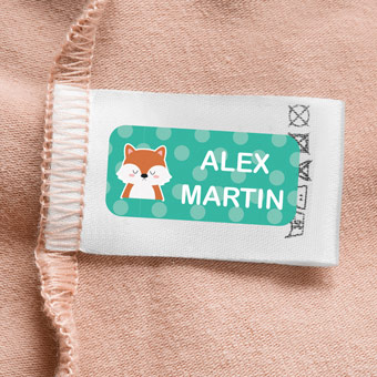 Stick-On Clothing Labels